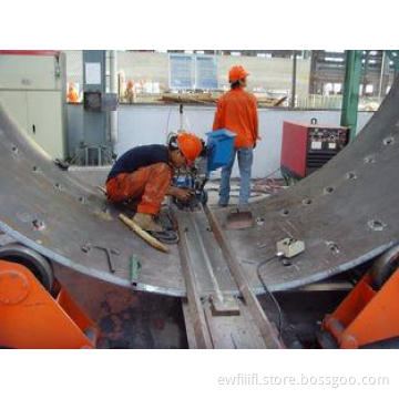 Single Section Sand Blasting Machine For Wind Tower Product